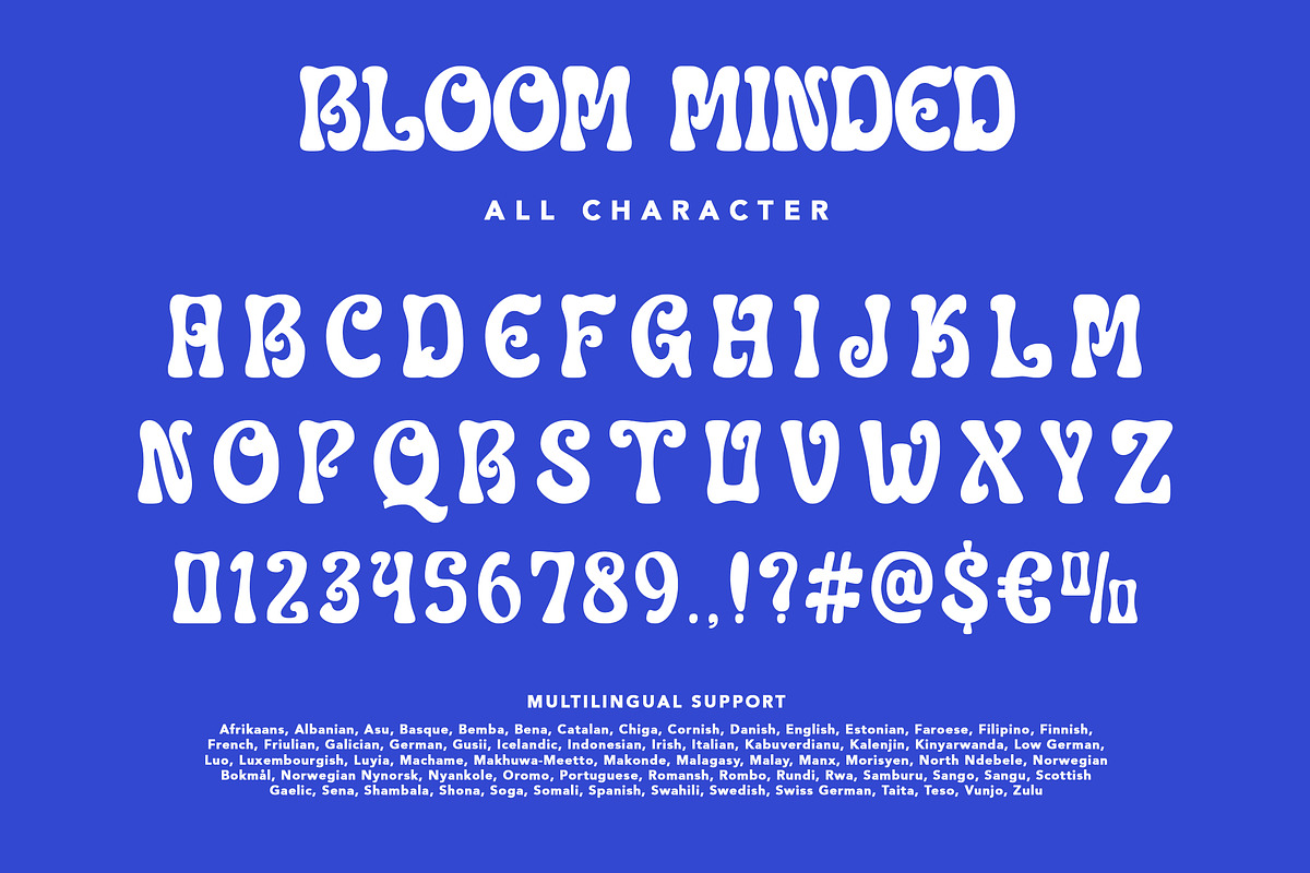 Bloom Minded, a Symbol Font by HATFSTUDIO (Photo 8 of 9)