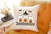 Ghost Spooky Cat Pumpkin Halloween P, an Illustration by Sublimation Artist (Thumbnail 9 of 9)