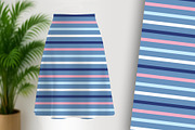Baby Butterfly Stripe Seamless, a Pattern Graphic by Sharon Schwalbe (Thumbnail 1 of 7)