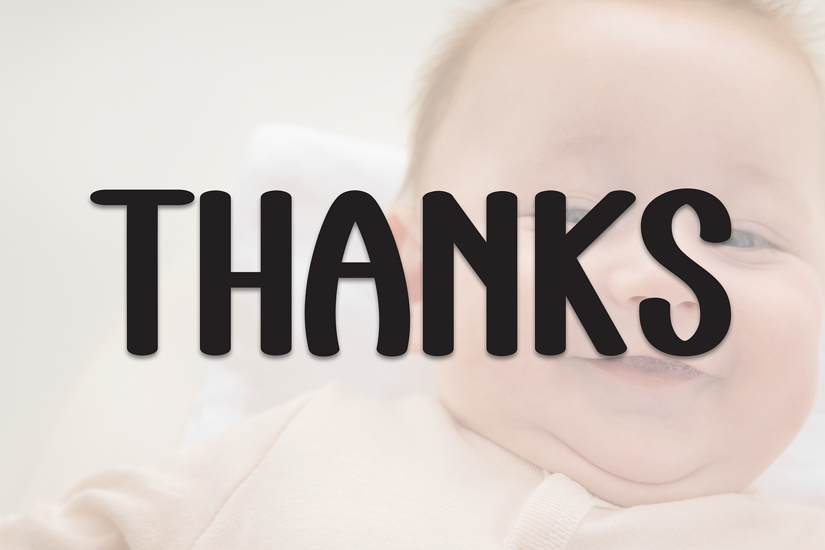 Chubby Cheeks | Script Font, a Script Font by Scratchones (Photo 7 of 7)