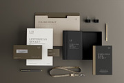 Stationary Mockup Template, a Pens & Pencil Mockup by GearShift (Thumbnail 1 of 2)