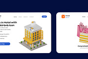 Hotel & Travel 3D Isometric 3D Icon, a Furniture 3D Model by orenjidesign (Thumbnail 6 of 8)