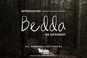 Bedda - Handwriting Font, a Script Font by Inventype Studio (Thumbnail 1 of 6)