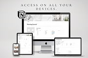 Digital Meeting Journal for Notion, a Templates & Theme by BRANDcontent (Thumbnail 6 of 6)