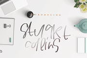 Stuart collins, a Script Font by Mariyana (Thumbnail 2 of 5)