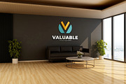PSD Minimalist Lounge Wall Mockup, a Product Mockup by Ayy (Thumbnail 7 of 15)