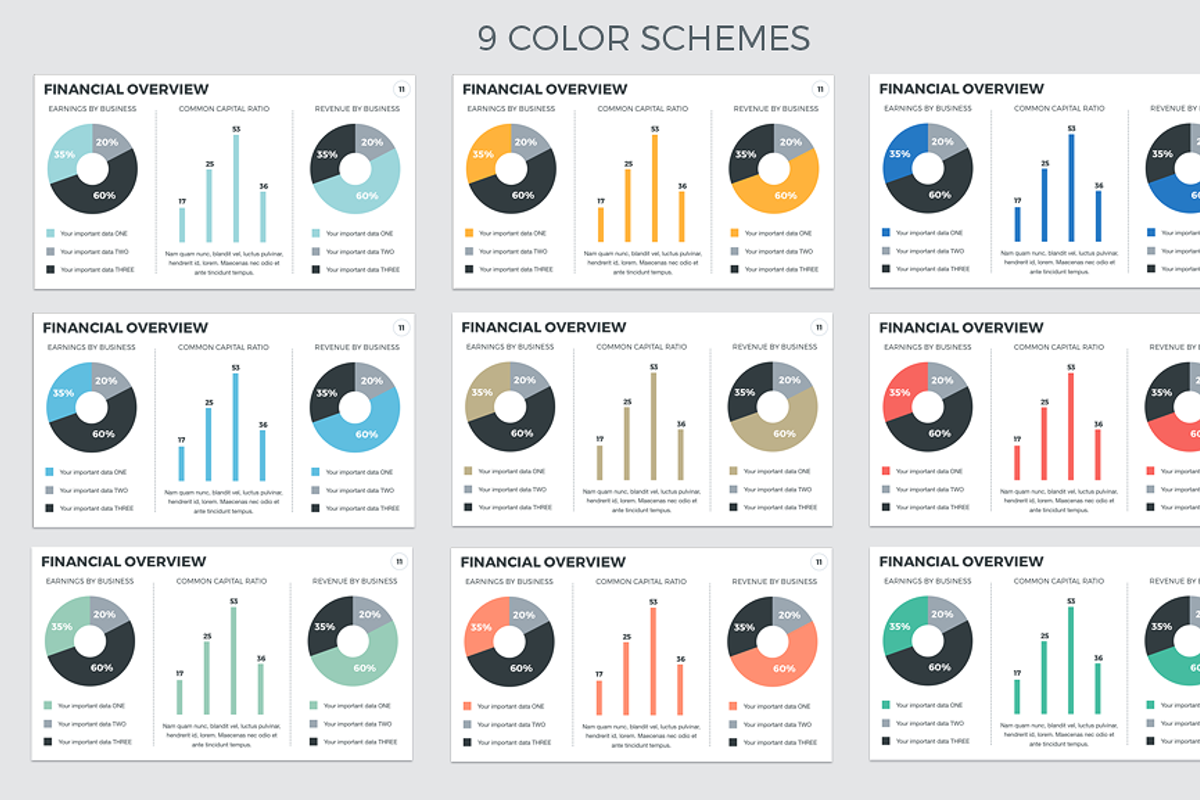 Annual Report PowerPoint Template, a Presentation Template by JetzTemplates (Photo 8 of 8)