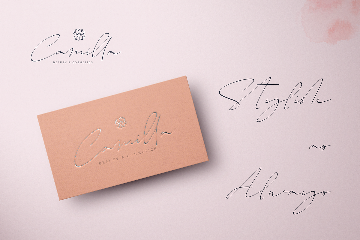 Callihgra, a Script Font by Namara Creative Studio (Photo 6 of 7)
