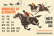 Stengazeta: retro grotesque font, a Font by Shimanov Types (Thumbnail 4 of 6)