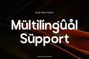 Aveton - Corporate Logo Font, a Sans Serif Font by Flawless And Co (Thumbnail 7 of 10)