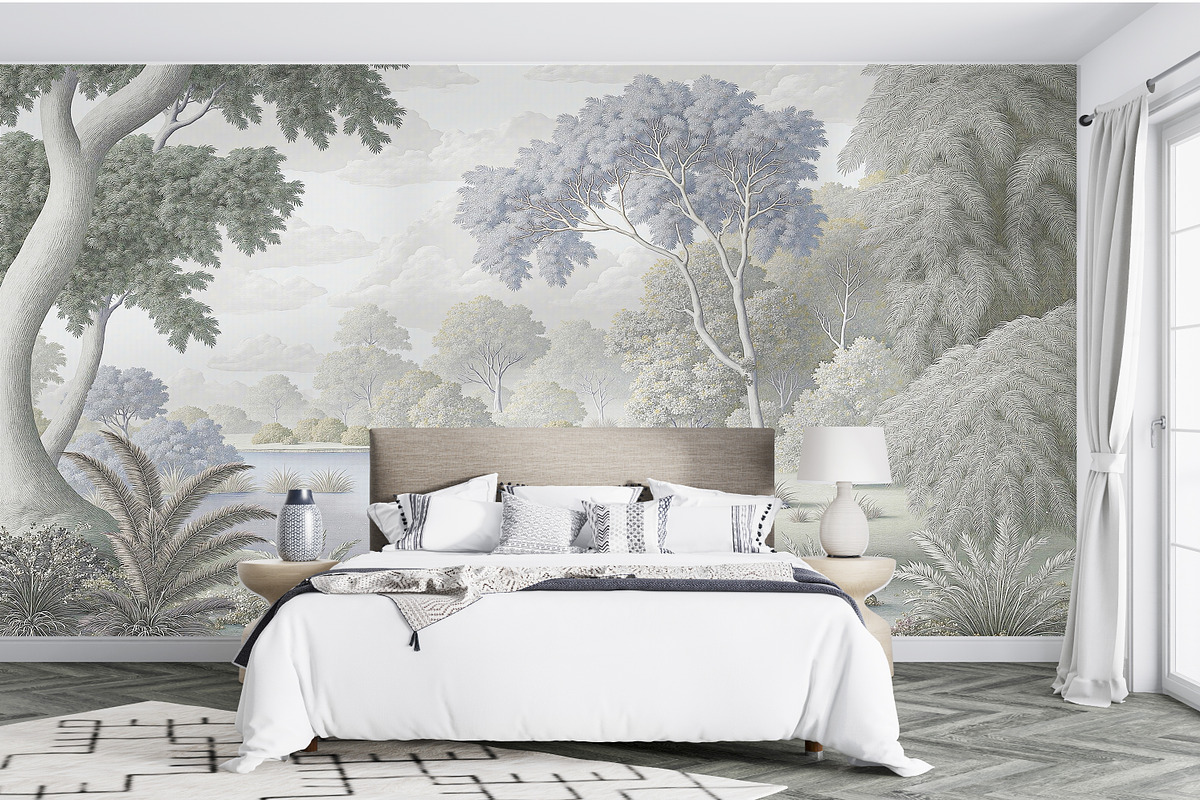 Forest Art Wallpaper Set, an Illustration by fei long (Photo 5 of 9)