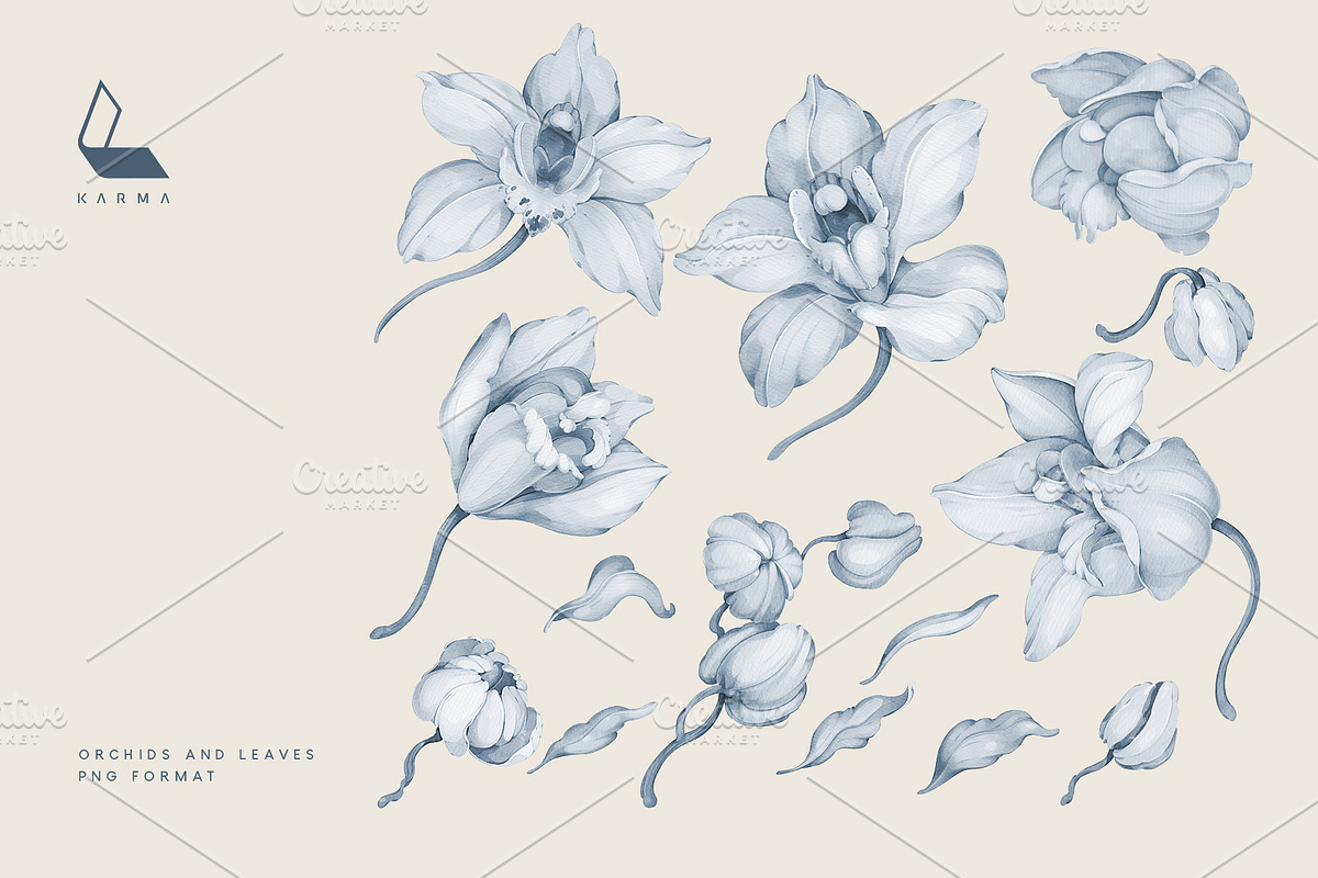 4-in-1 Floral Pattern Bundle, a Pattern Graphic by Karma (Photo 22 of 43)