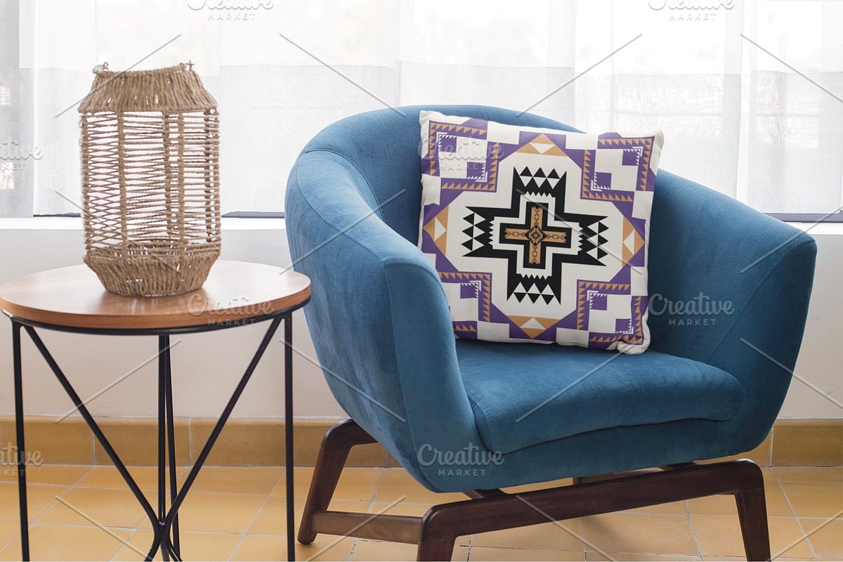 Colorful Native American Pattern, a Pattern Graphic by PPEthnicDecorPattern (Photo 6 of 9)