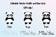 Cute Panda, an Animal Illustration by My Sweet Dreams (Thumbnail 6 of 7)