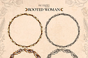 Rooted Woman | Sacred Feminine, a Person Illustration by Ink Stories (Thumbnail 11 of 16)
