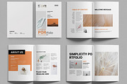 Minimalist Portfolio Design, a Stationery Template by MightyDesign (Thumbnail 2 of 6)