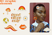Good vibes | Graphics & patterns, an Illustration by by Margo (Thumbnail 2 of 7)