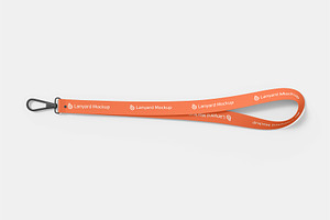 Neck Lanyard Strap Mockup, a Product Mockup by graphypix