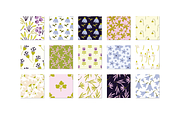 Naive Flower Pattern Bundle, a Pattern Graphic by Bonfloret Studio (Thumbnail 8 of 16)