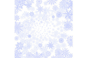 Christmas Snowflake Background