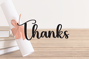 Graduation | Script Font, a Script Font by Scratchones (Thumbnail 2 of 8)