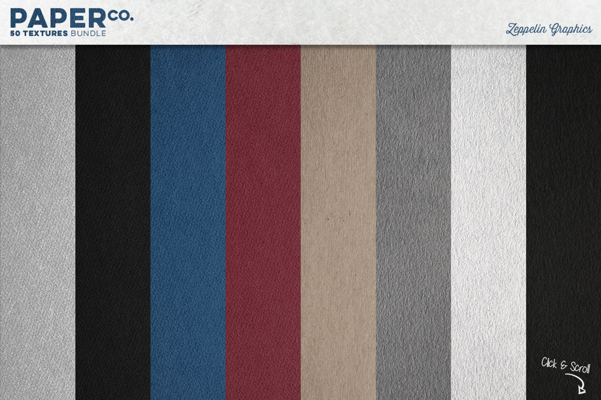 50 Paper Textures Set, a Texture Graphic by Graphicdome (Photo 4 of 10)