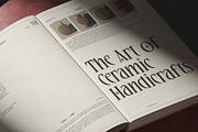 Resquel Elegant Editorial Serif Font, a Serif Font by Heinzel Std (Thumbnail 18 of 21)
