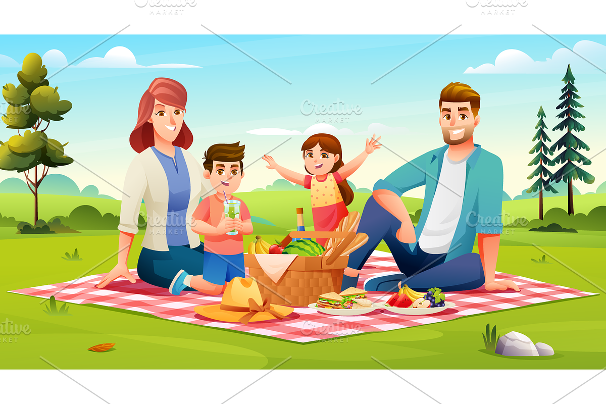 Picnic Collection, a Person Illustration by YG Studio (Photo 5 of 7)