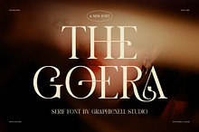 The Goera Elegant Serif Font