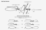 Luxodia Signature, a Script Font by Lemonthe (Thumbnail 8 of 14)
