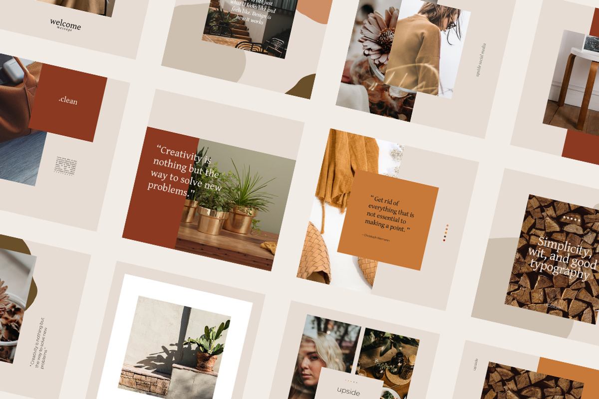 Upside Social Media Pack, a Social Media Template by Angkalimabelas (Photo 2 of 5)