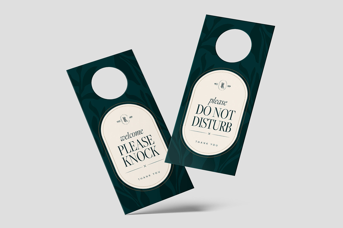 Door Hanger Template, a Stationery Template by BrandPacks (Photo 5 of 7)
