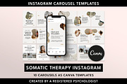 Somatic Therapy Instagram Canva, a Templates & Theme by Miri Campbell (Thumbnail 1 of 9)