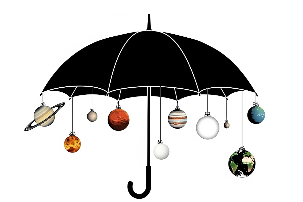 Celestial Umbrella Bundle, an Illustration by yasushie (Photo 17 of 31)