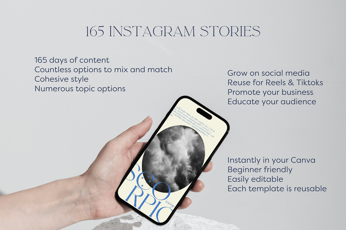 Astrology Instagram Story Templates, a Social Media Template by Story Native (Photo 5 of 10)