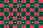 Christmas Bauhaus Seamless Pattern, a Pattern Graphic by Elena Pimukova (Thumbnail 3 of 4)