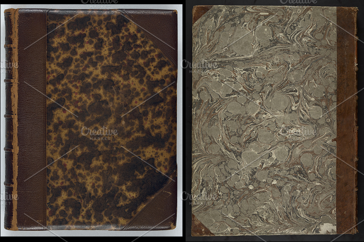 Antique Book Cover Textures, a Texture Graphic by Blue Line Design (Photo 16 of 25)