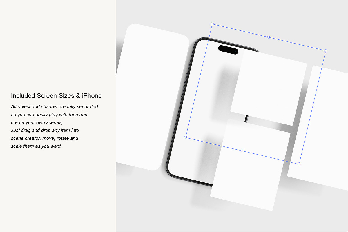 App Phone Screen Mockup Scene, an iPhone Mockup by Cutna Studio (Photo 11 of 12)