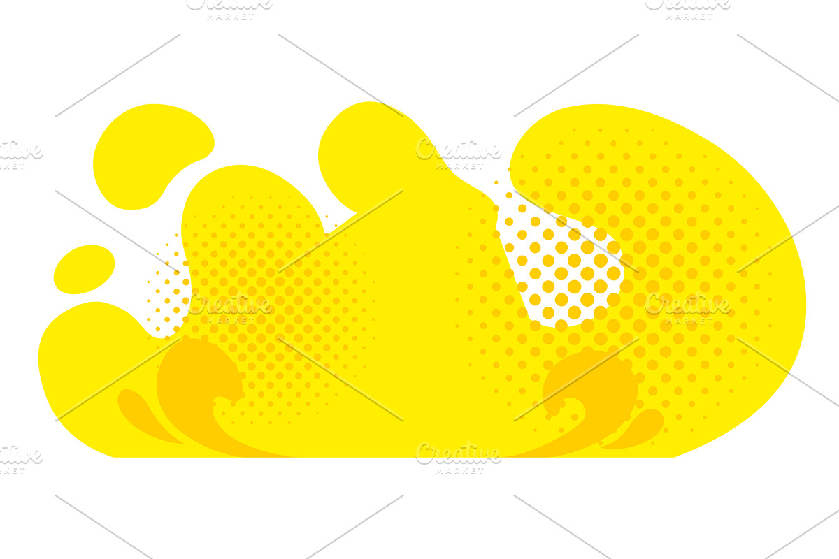 Comic retro or pop art cartoon, an Illustration by Things for designers