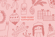 Doodles of Christmas - vector, a Seasonal Illustration by Valerie (Thumbnail 5 of 11)
