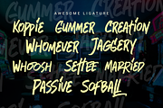 Reallocated, a Font by Dumadistyle (Thumbnail 6 of 9)