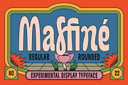 TNSC Maffiné - Experimental Display, a Sans Serif Font by The Native Saint Club (Thumbnail 1 of 12)
