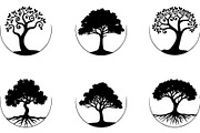 Ancient Tree Spirit Vector Set, an Object Graphic by Creativeshirt (Thumbnail 2 of 5)