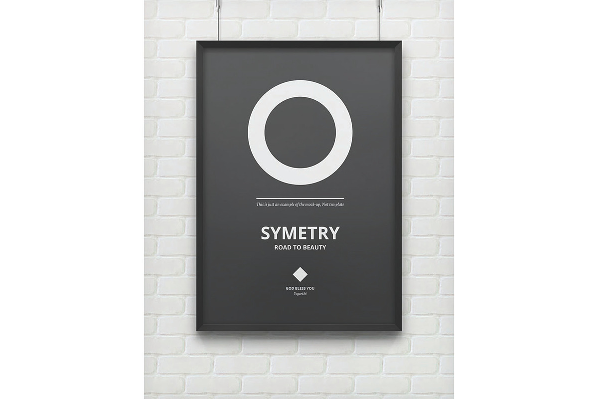 Frame For Your Work Mockup, an Advertising Mockup by DesignRushMarket (Photo 13 of 14)