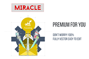 Miracle Powerpoint Presentation, a Presentation Template by UniqueStudio (Thumbnail 3 of 13)
