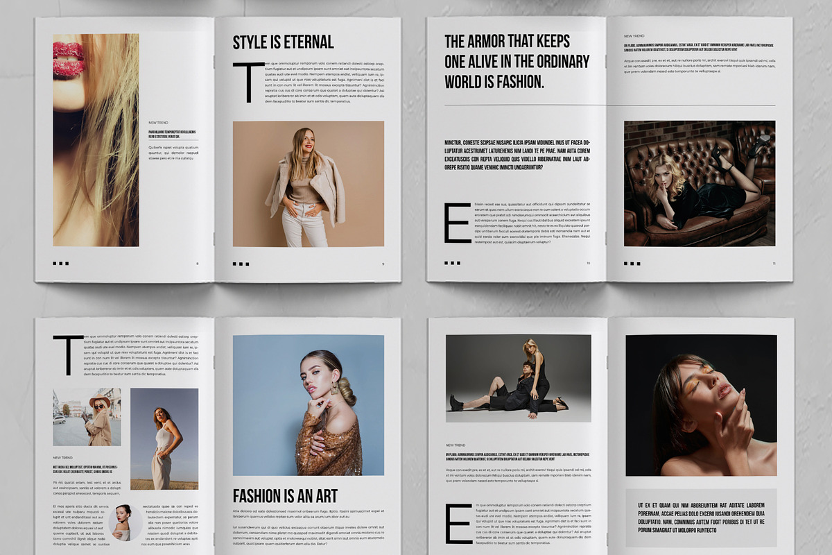 Lifestyle Magazine Design Layout, a Magazine Template by ContestDesign (Photo 3 of 3)