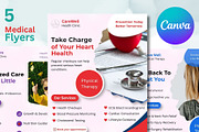 Clinic Flyer Template Editable Canva, a Flyer Template by Mohammad Sarfaraz (Thumbnail 2 of 11)