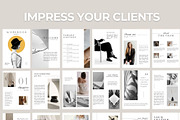 Editable Coaching Workbook Template, a Brochure Template by design4social (Thumbnail 5 of 6)