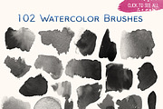 102 Watercolor Goodies! Quick!, a Texture Graphic by Sandra Neuditschko (Thumbnail 4 of 4)