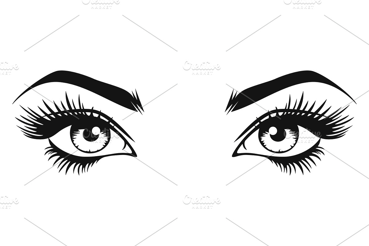 Vector Women's Eye., an Object Graphic by Gomolach (Photo 18 of 18)
